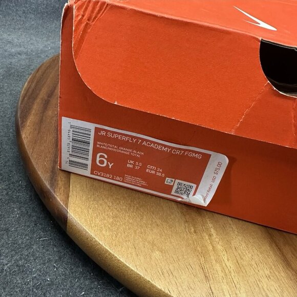 Nike Mercurial Superfly 7 FG CR7 Safari CV3182-180 Youth Size 6 Women's Size 7.5 - Picture 13 of 14